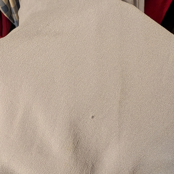 Ghost London Dress Women's Size XS Blue Gray Boho Peasant Bell Sleeves FLAW - Picture 15 of 16